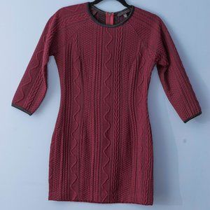 Joe's Jeans dark red dress